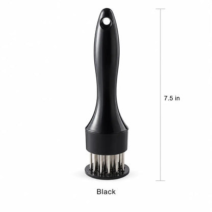 Stainless Steel Needle Meat Tenderizer Tool - Kitchen Utensil for Steak, Chicken, Pork, Faster Marinating & Juicier Meat