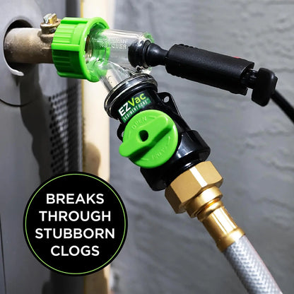 Sediment Removal Water Heater Cleaning Tool - Hand Powered Flushing Aid Small DIY Flush Kit for Gas & Electric Heaters, Heating Efficiency Boost, Garden Hose Compatibility, Small Kit