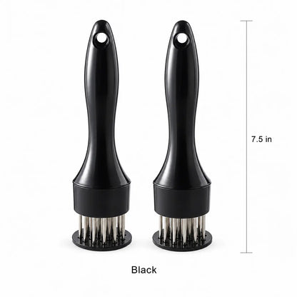 Stainless Steel Needle Meat Tenderizer Tool - Kitchen Utensil for Steak, Chicken, Pork, Faster Marinating & Juicier Meat